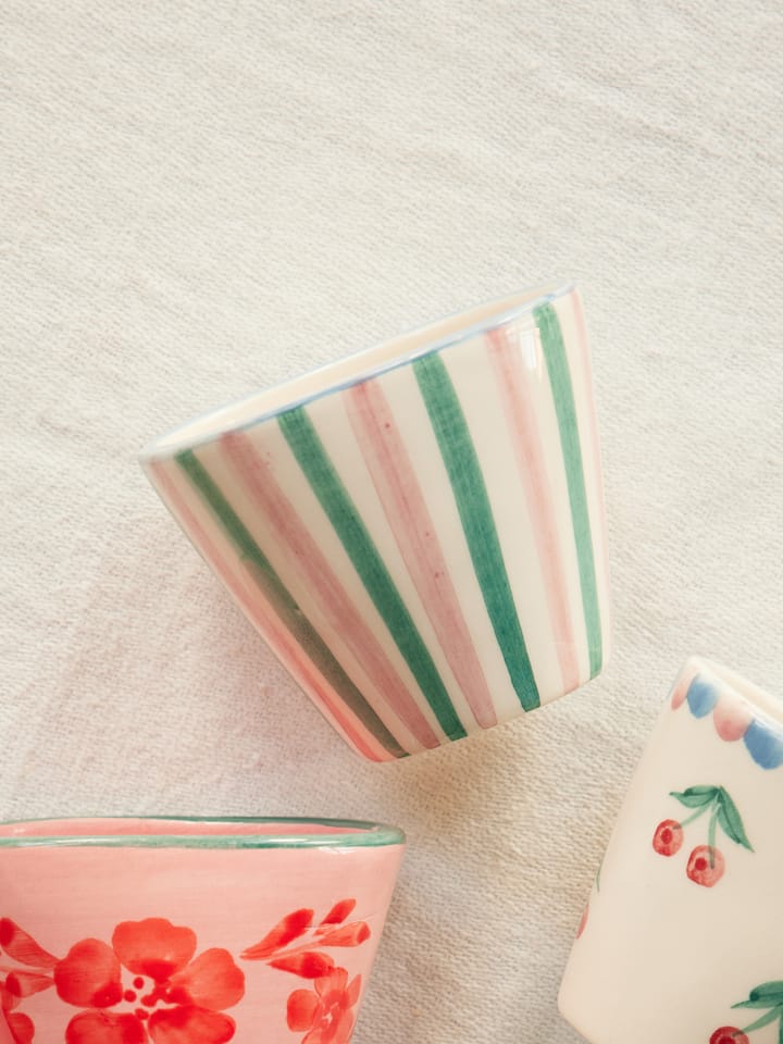 Rice κεραμική κούπα εσπρέσο 7 cl, Stripes RICE