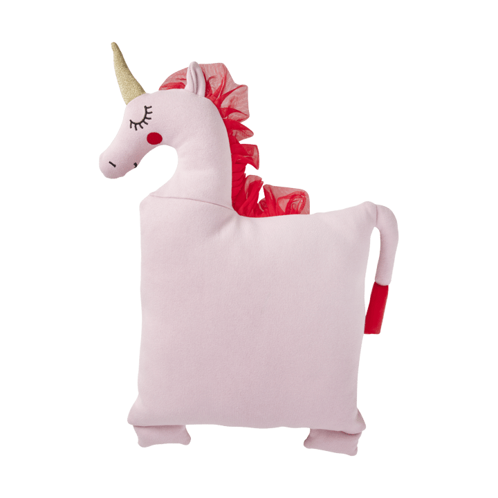 Rice cushion unicorn 40x50 cm, Pink RICE
