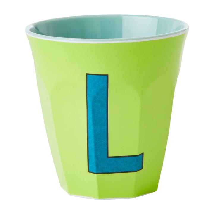 Rice κύπελλο από μελαμίνη μεσαίο γράμμα - L 30 cl - Lime green - RICE