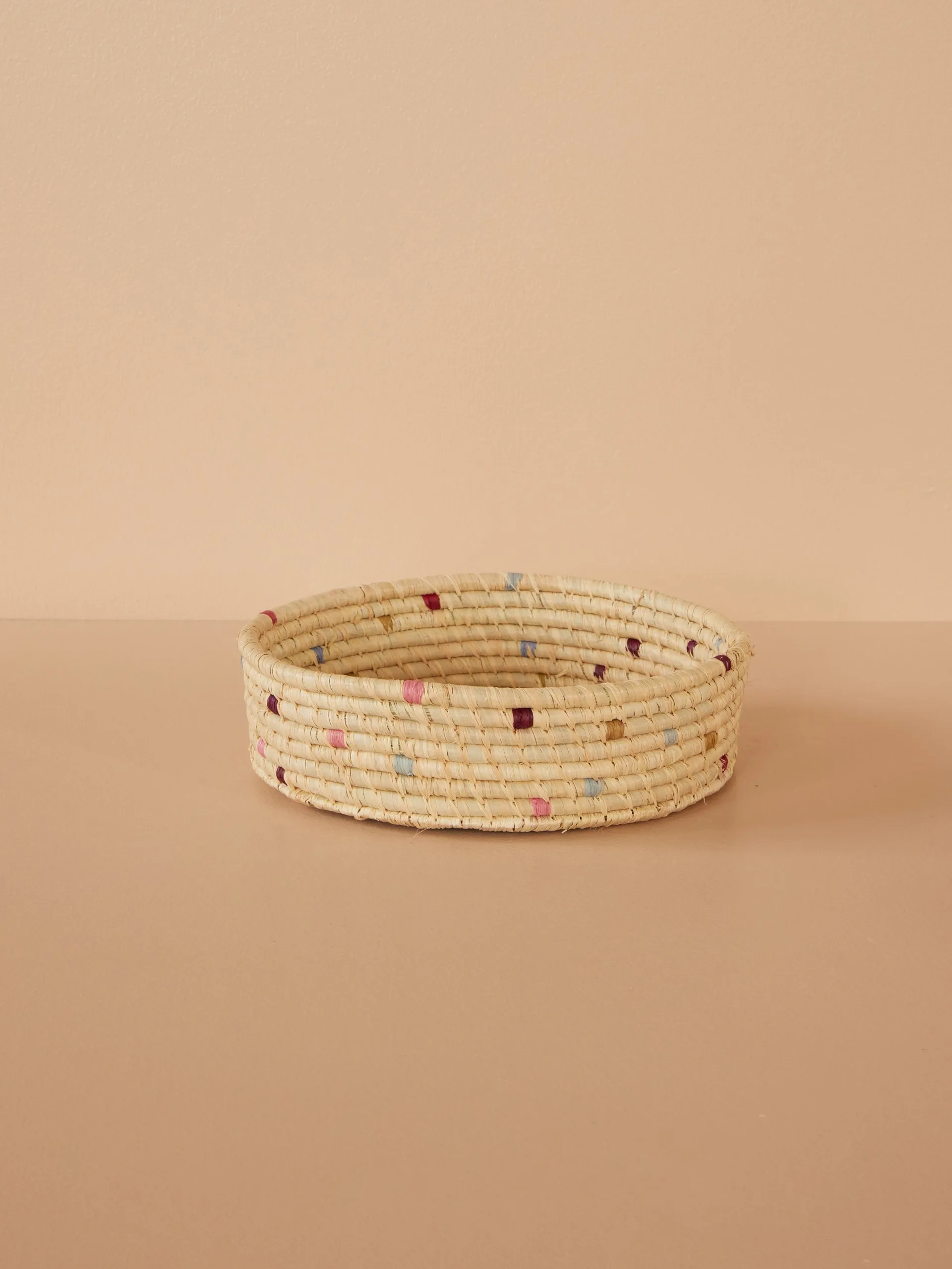 Καλάθι αποθήκευσης Rice raffia round small, Natural RICE