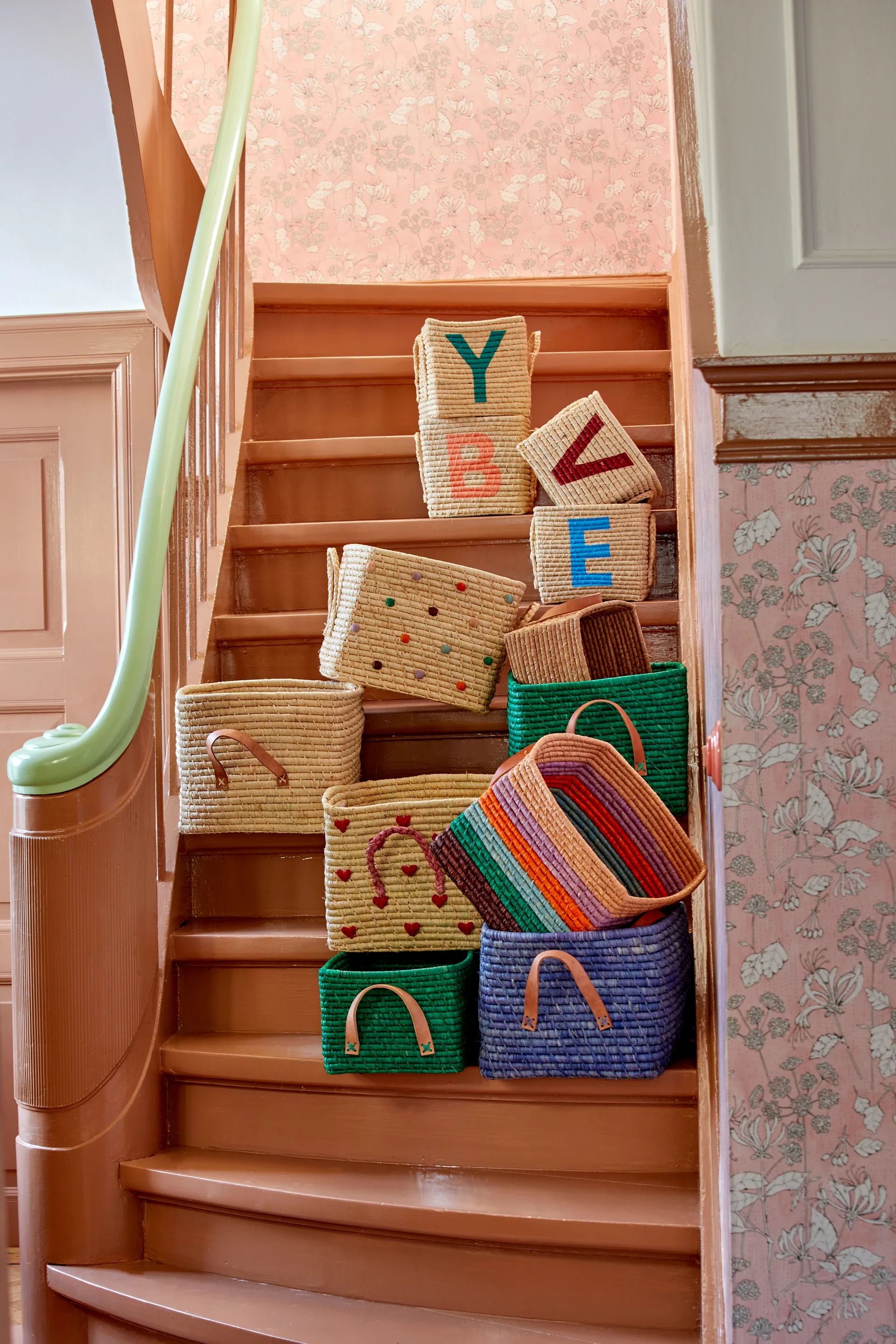 Καλάθι αποθήκευσης Rice raffia, Φύση RICE