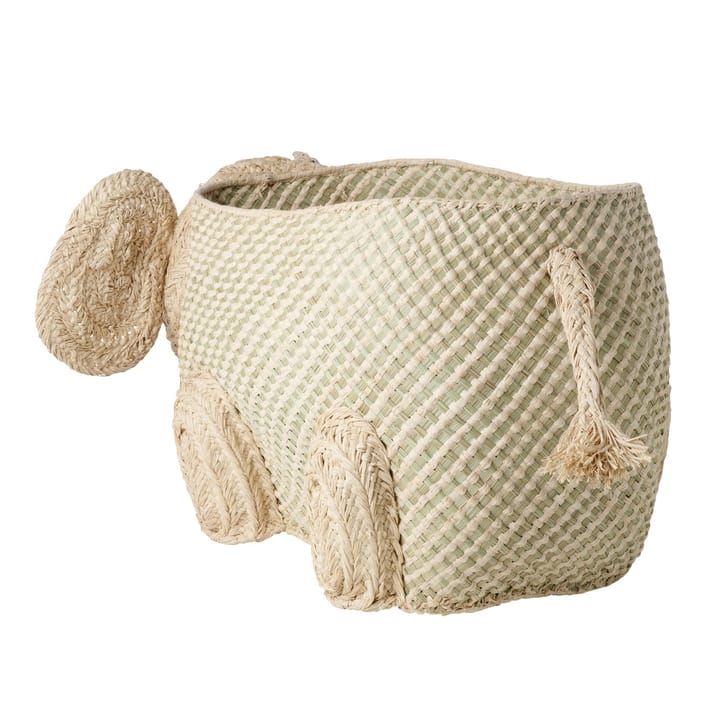 Rice κουτί αποθήκευσης raffia ζώα, Ελέφαντας RICE