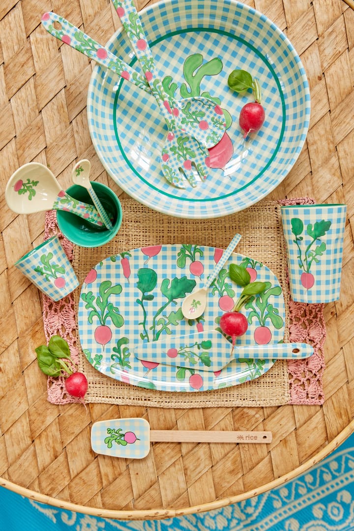 Rice φλιτζάνι μελαμίνης μεσαίο, Ravishing Radish RICE
