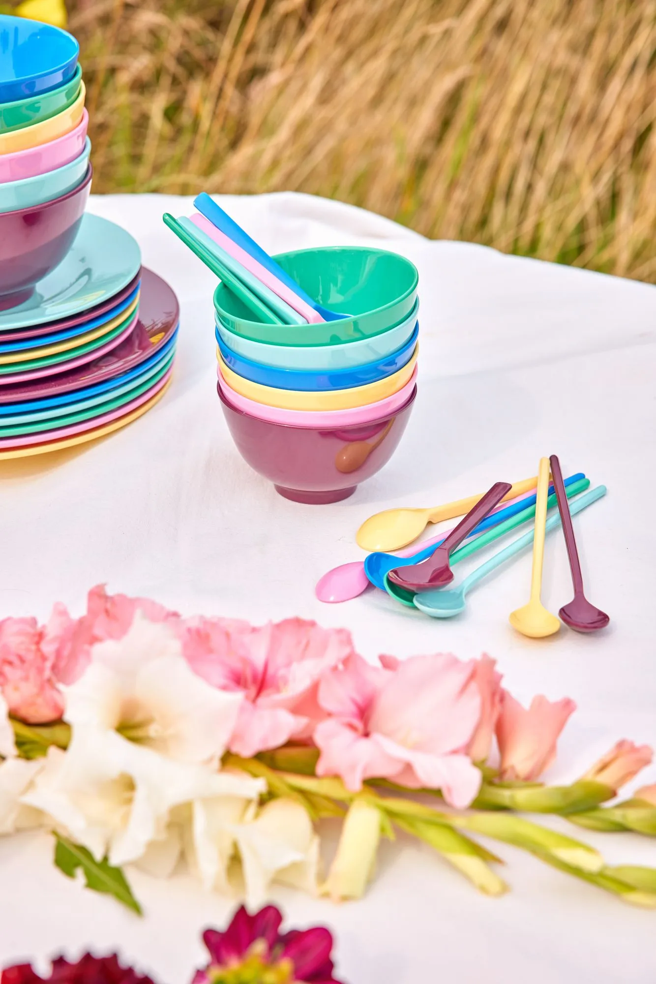 Rice μελαμινικό μπολ small 30 cl 6-pack, Show youre true colors RICE