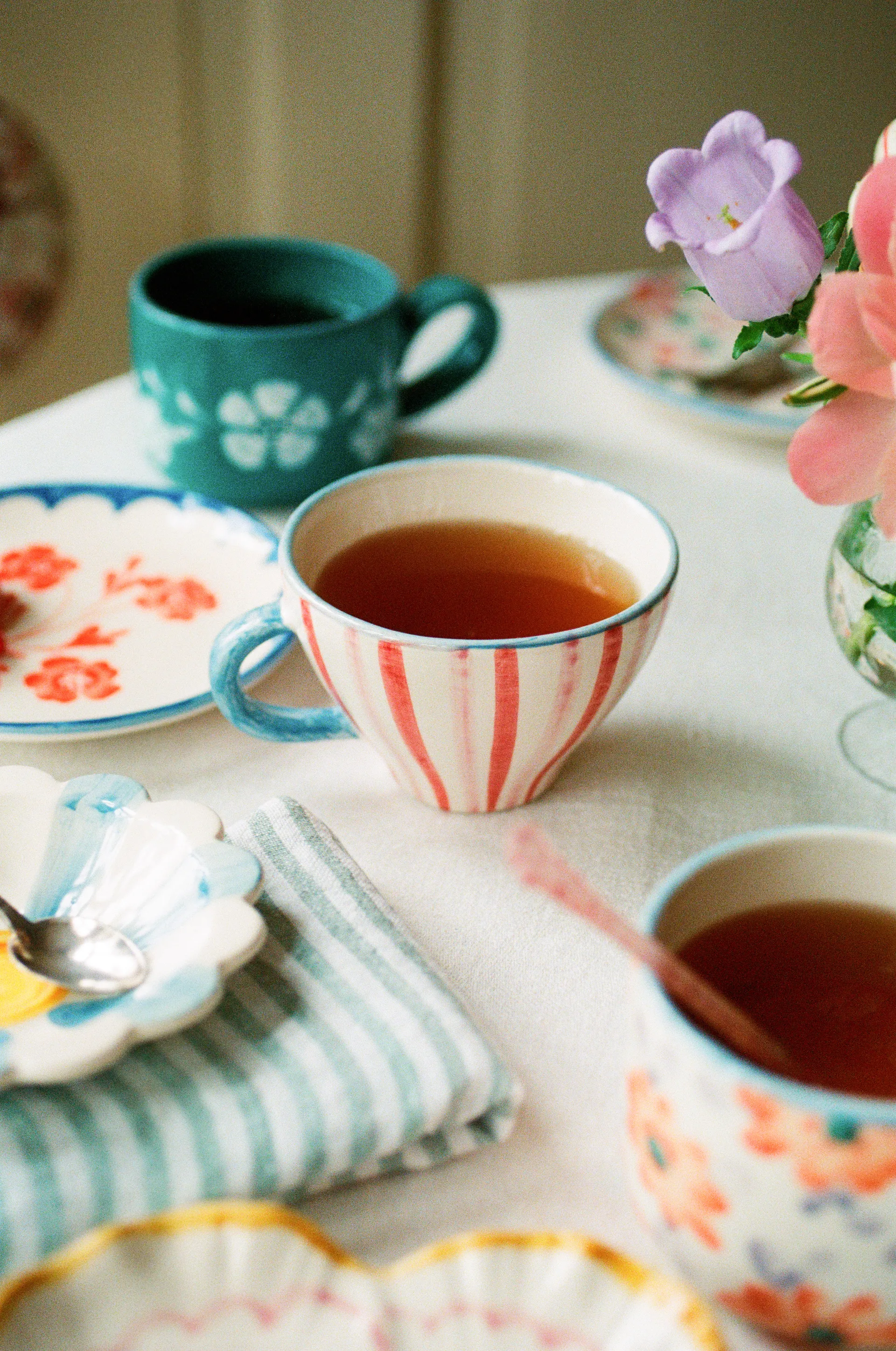 Rice κεραμική κούπα τσαγιού, Stripes RICE