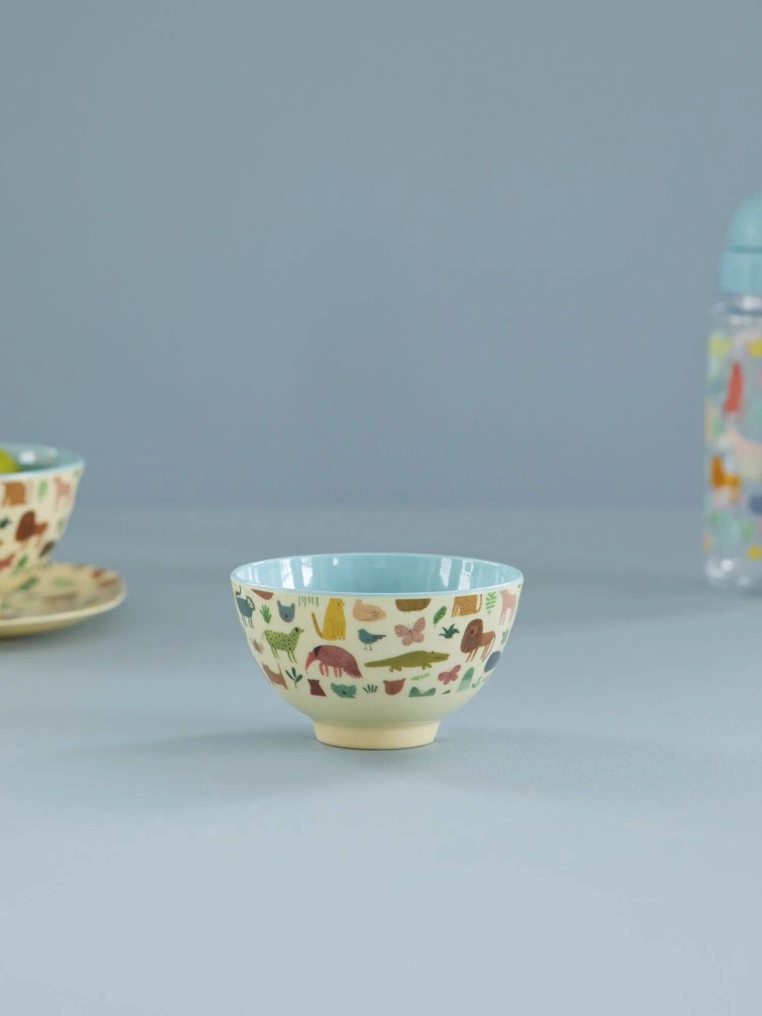Rice μπολ μελαμίνης μικρό, Sweet Jungle Print-Soft blue RICE