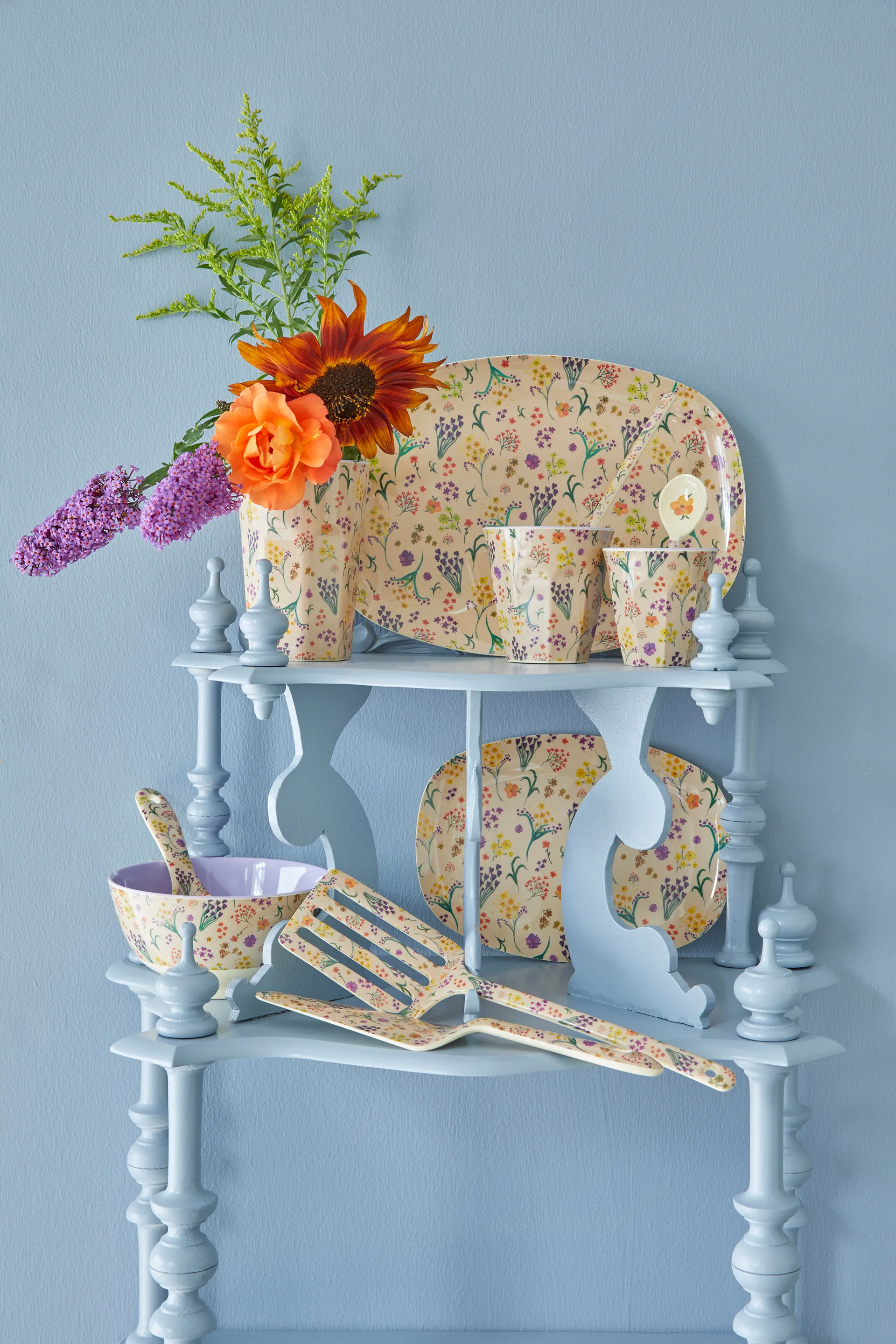 Rice φλιτζάνι μελαμίνης μεσαίο, Αγριολούλουδο RICE