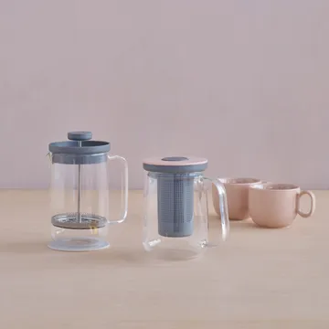 Brew-It γυάλινο δοχείο για πρέσα τσαγιού 0.7 L - διαφανές - RIG-TIG