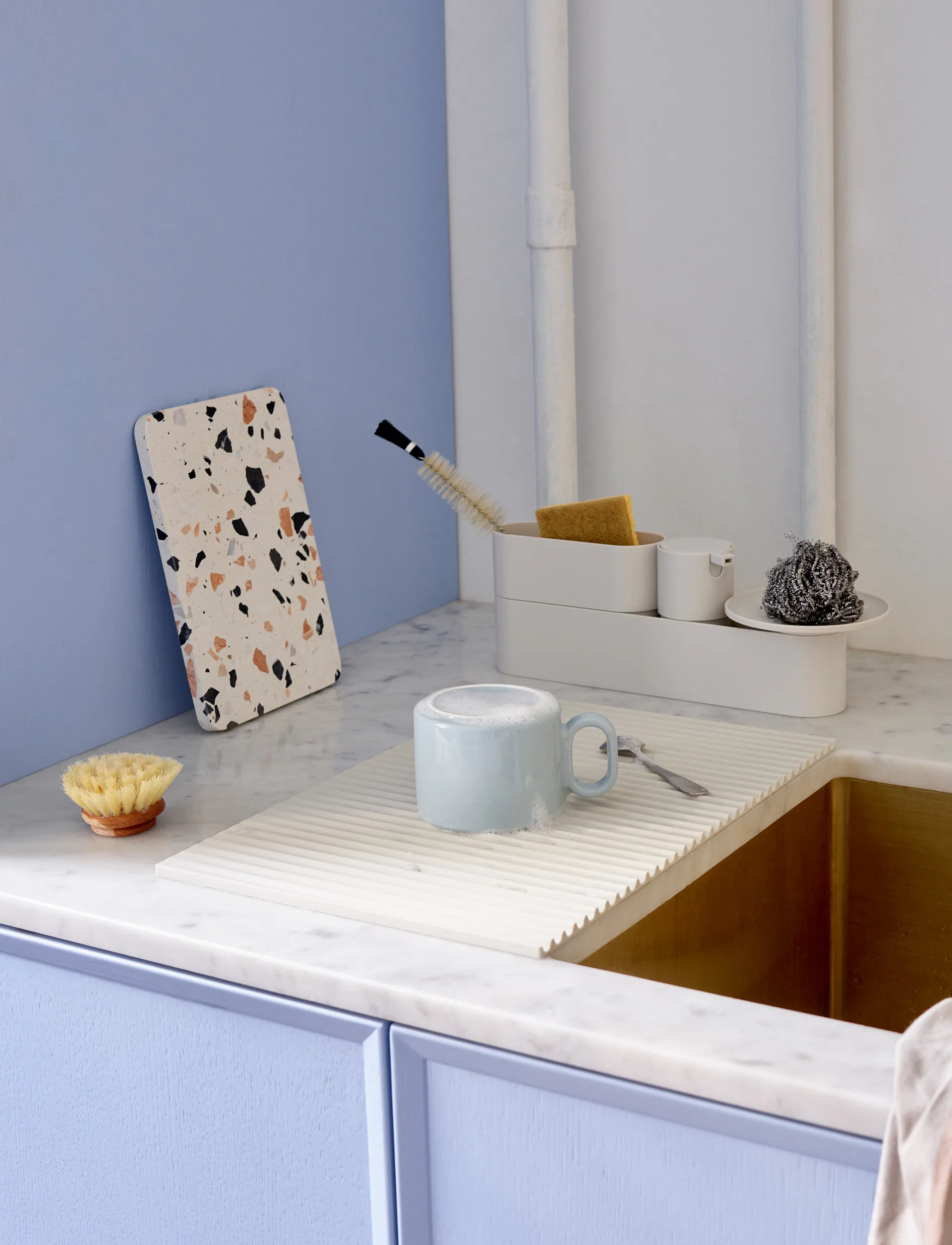 Σχάρα πιάτων DISH-IT, Light grey RIG-TIG