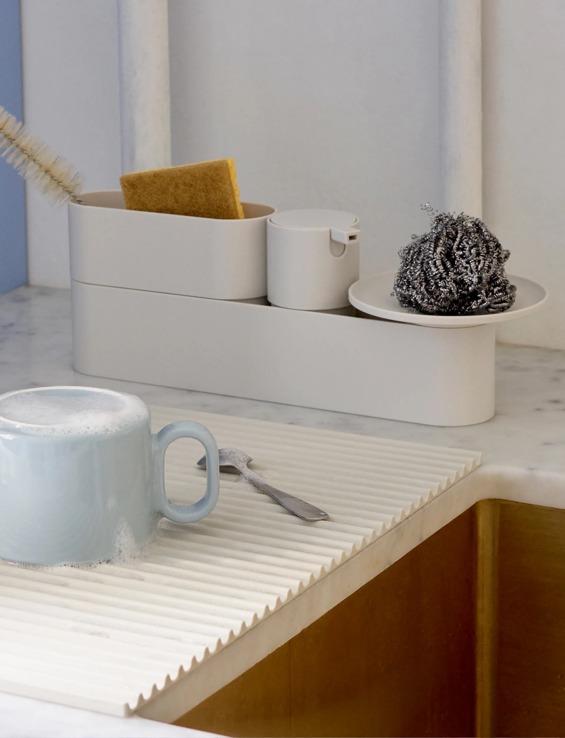 Σχάρα πιάτων DISH-IT, Light grey RIG-TIG