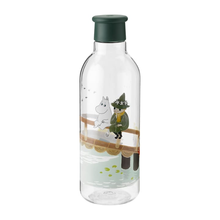 DRINK-IT Mumin μπουκάλι νερού 0,75 l - Σκούρο πράσινο - RIG-TIG