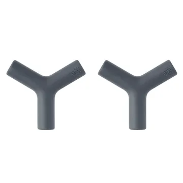 HANG-IT κρεμάστρες Συσκευασία 2 τεμαχίων - Σκούρο γκρι - RIG-TIG