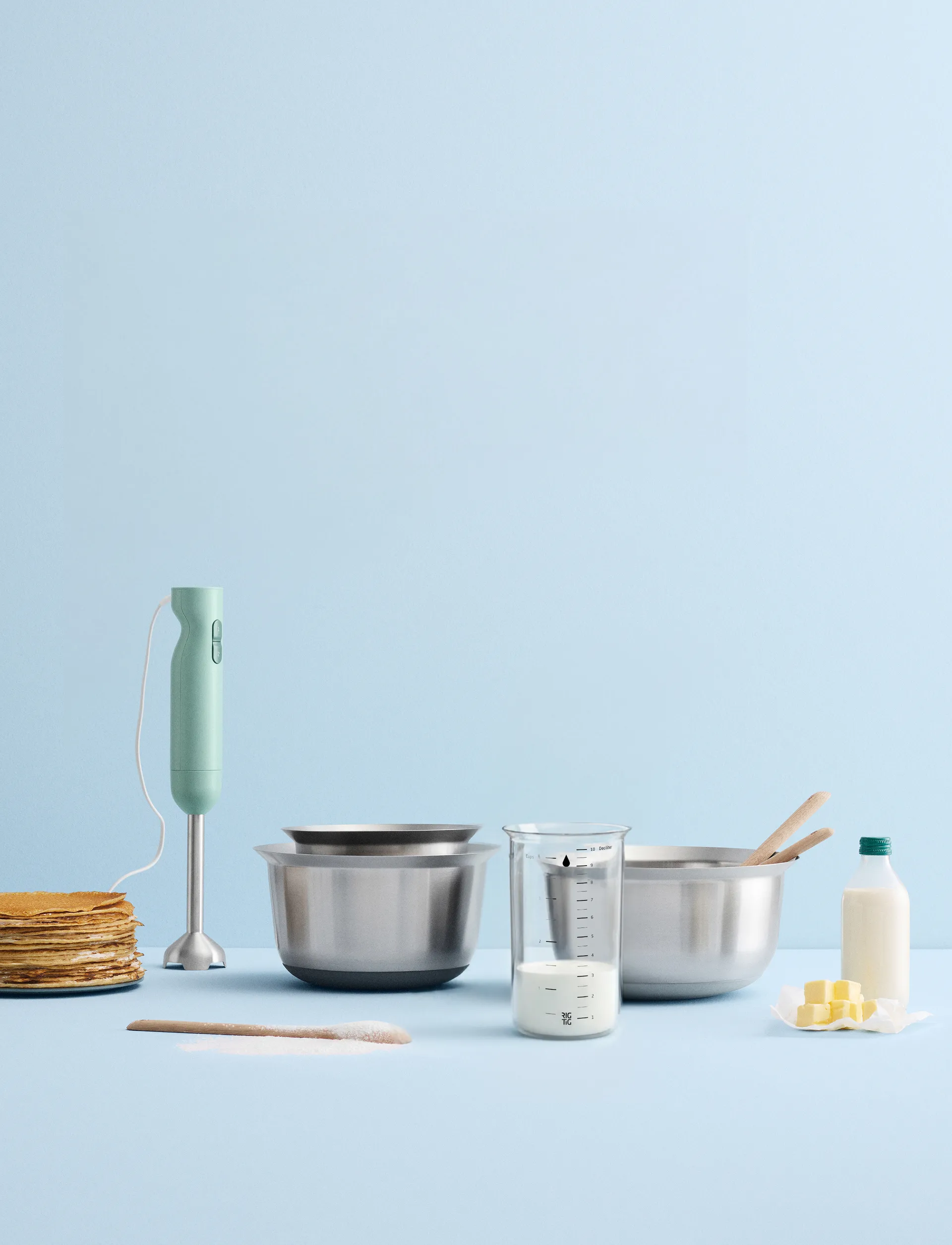 MIX-IT μεζούρα, Clear, 1 L RIG-TIG