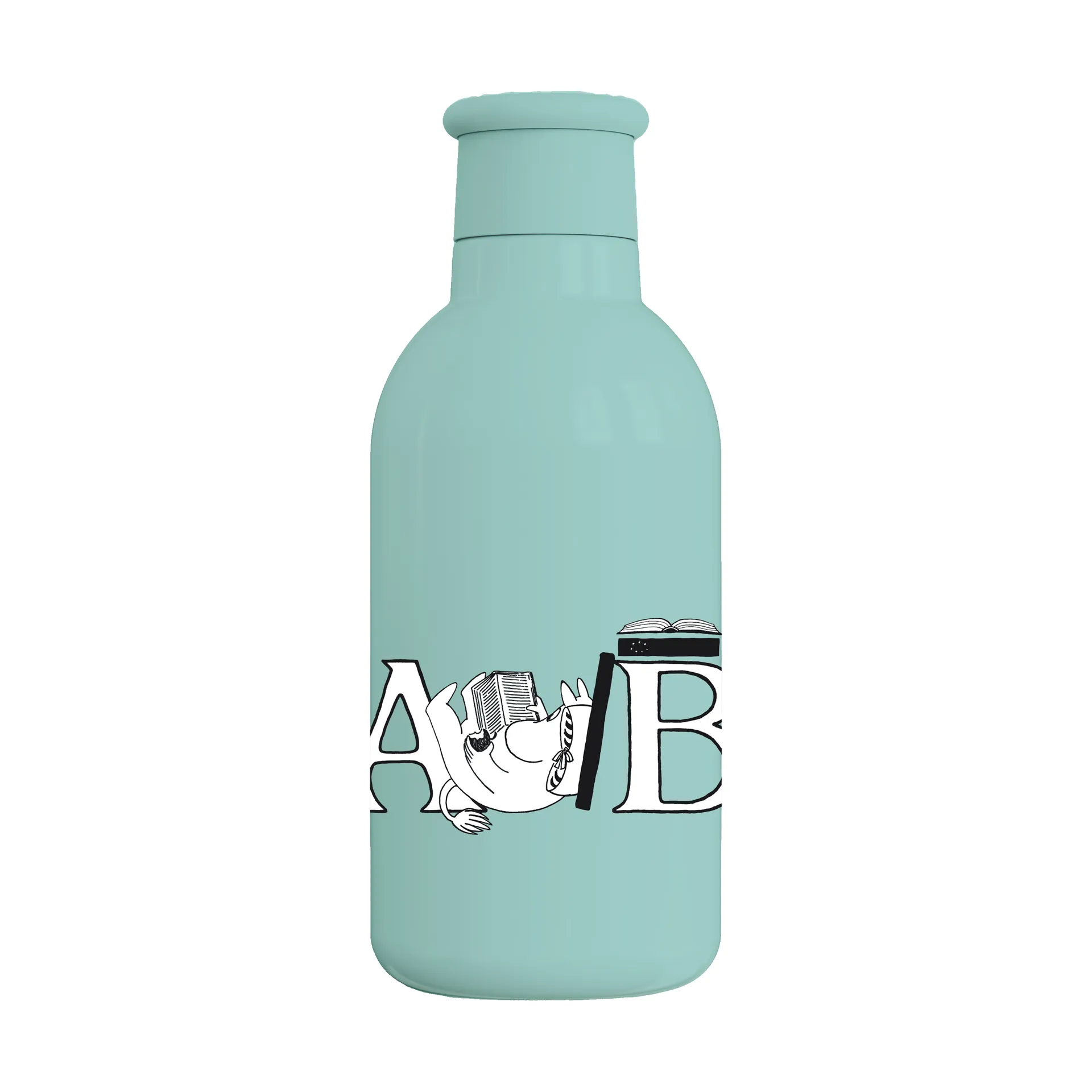 Θερμός Moomin ABC 0,5 L, Moomin turqouise RIG-TIG