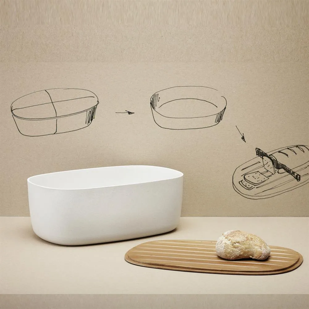 Rig-Tig ψωμιέρα, λευκό RIG-TIG