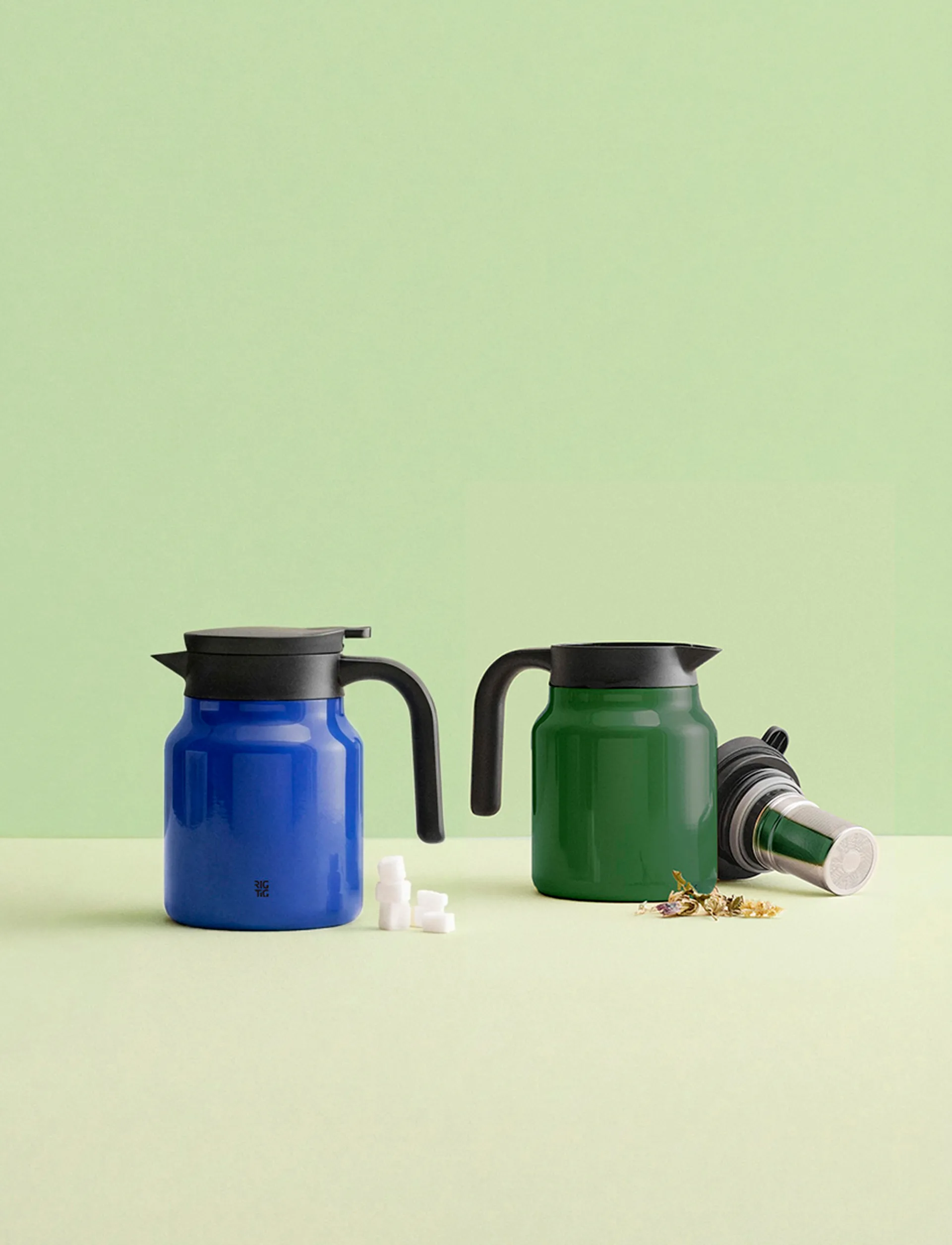 THERM-IT θερμός κανάτα, Blue RIG-TIG