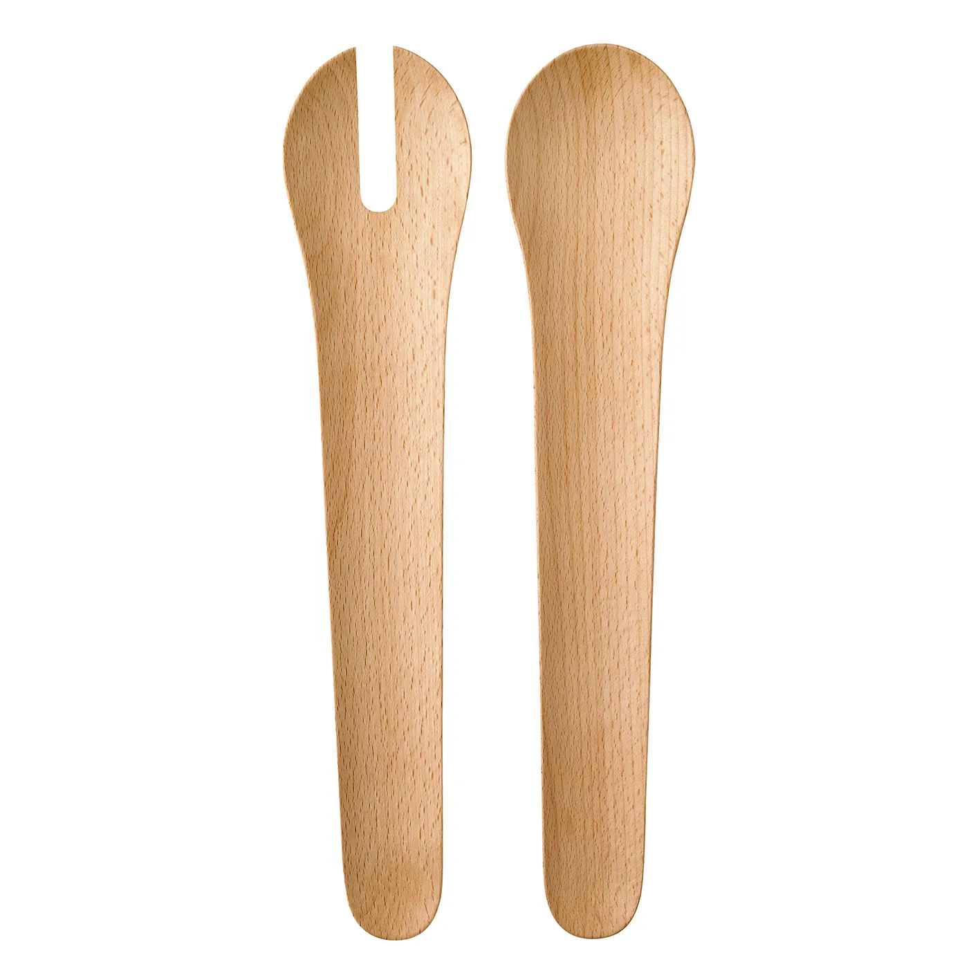 TOSS-IT μαχαιροπίρουνα σαλάτας, οξιά RIG-TIG