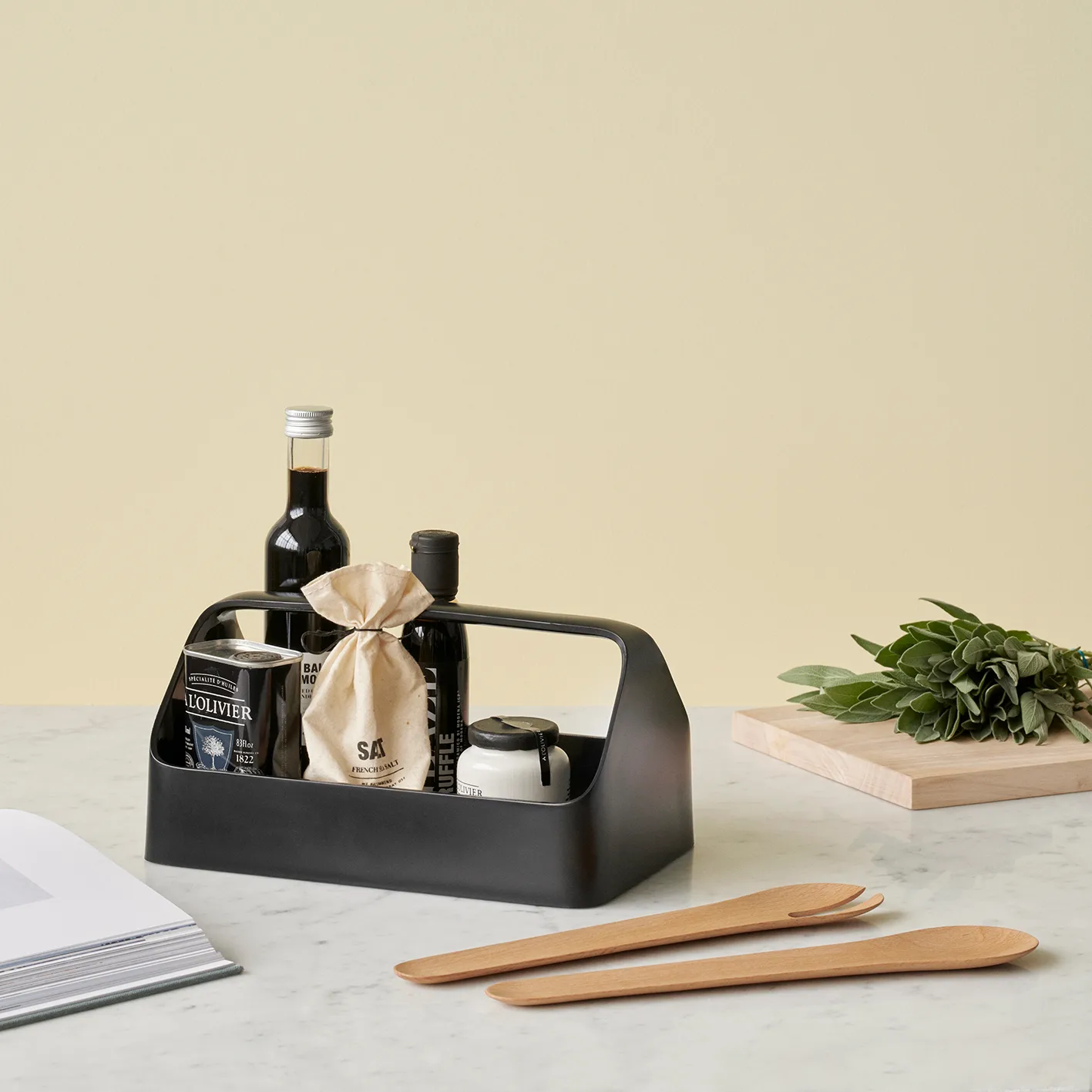 TOSS-IT μαχαιροπίρουνα σαλάτας, οξιά RIG-TIG