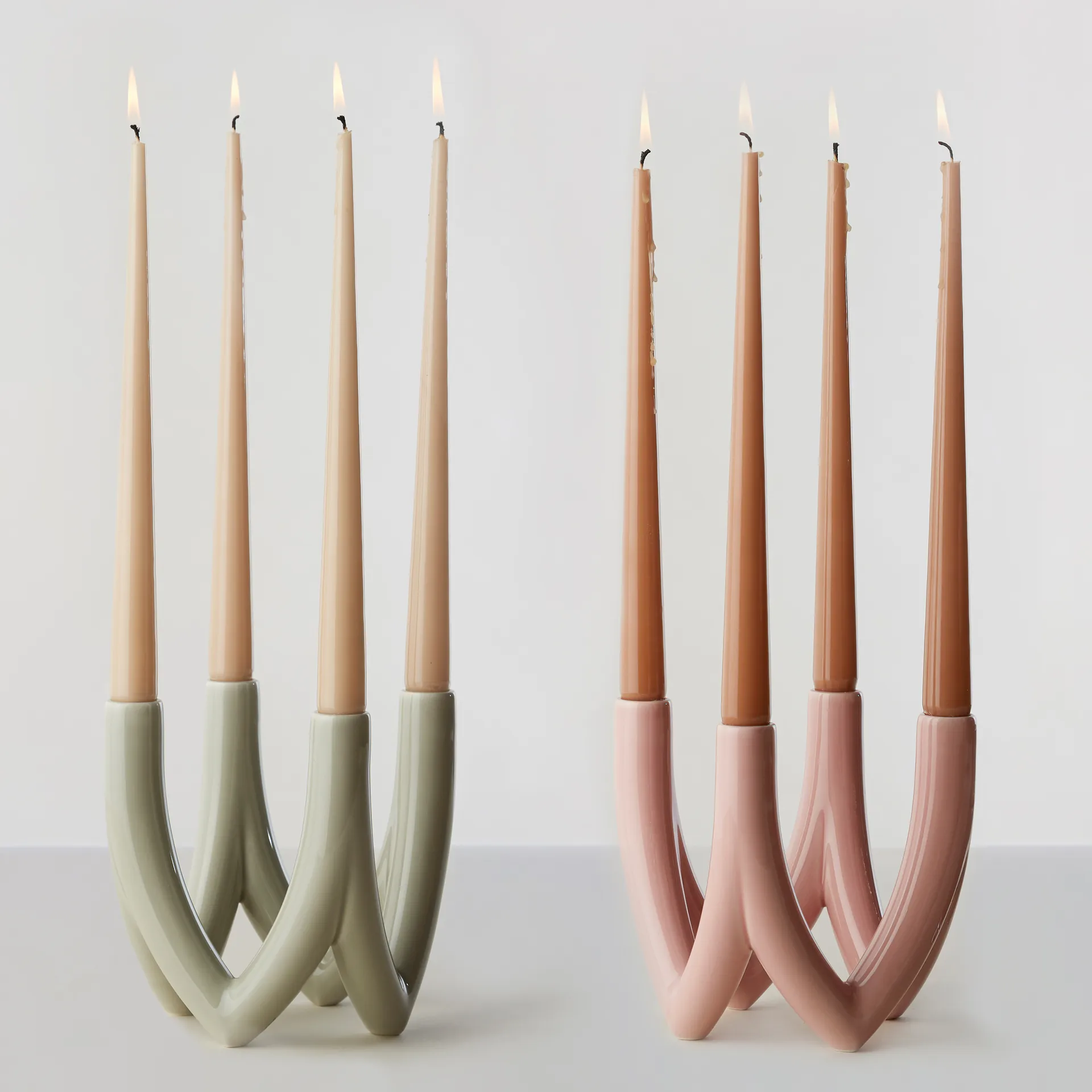 Chandelier κηροπήγιο no. 56, φεγγαρόπετρα Ro Collection