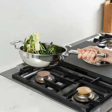 316 Series γουόκ πάννα - Ανοξείδωτο ατσάλι, 22 εκ.   - Robert Welch