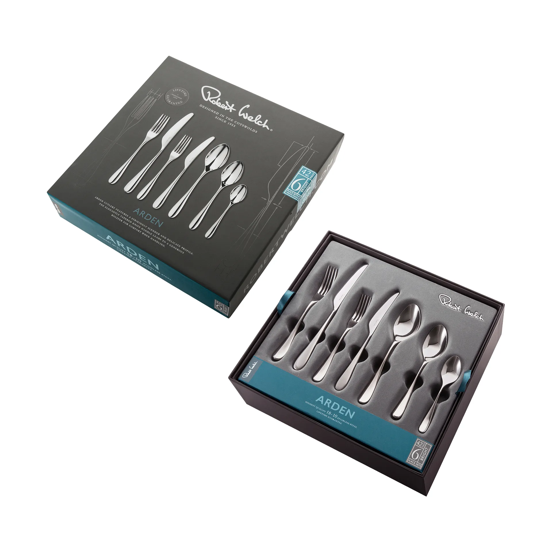 Arden Bright μαχαιροπίρουνα, 42 τεμάχια Robert Welch