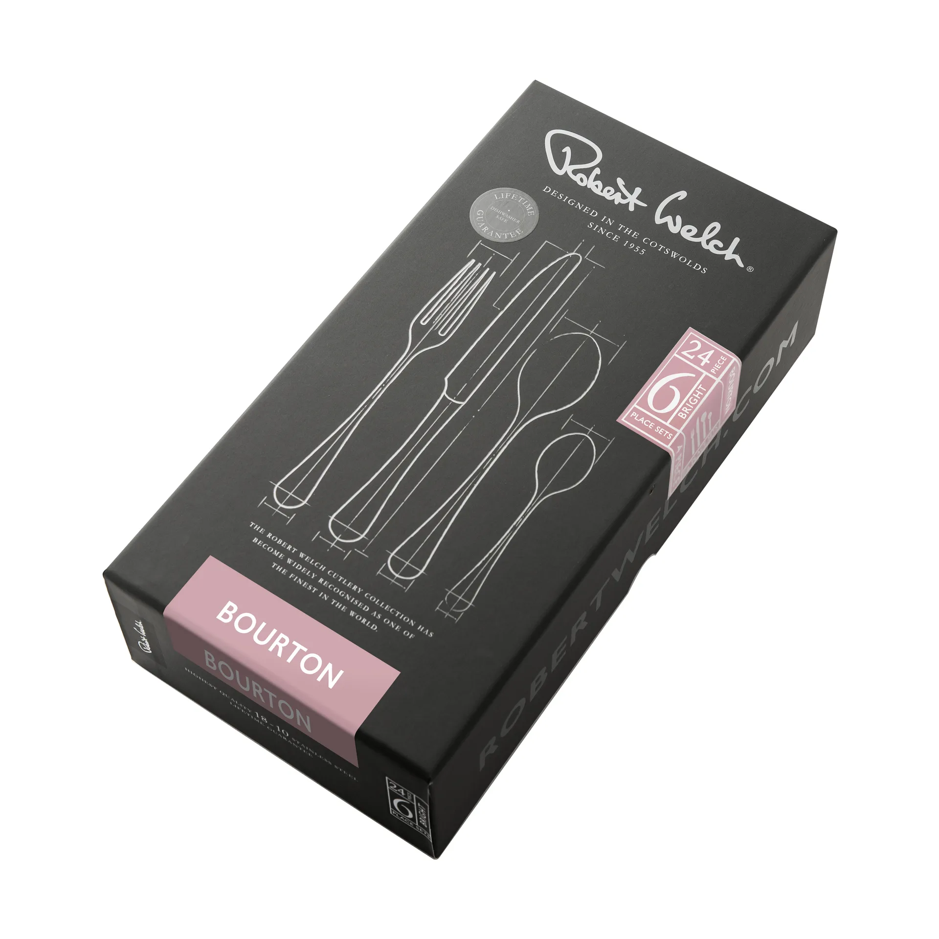 Bourton Bright μαχαιροπίρουνα, 24 τεμάχια Robert Welch