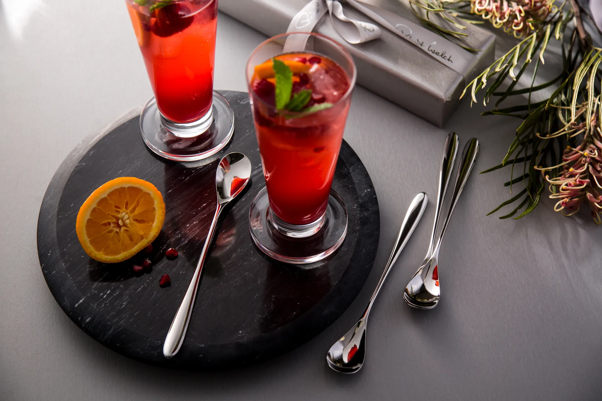 Bourton Bright κουτάλι για λάτε 4 τεμάχια, Ανοξείδωτο ατσάλι Robert Welch