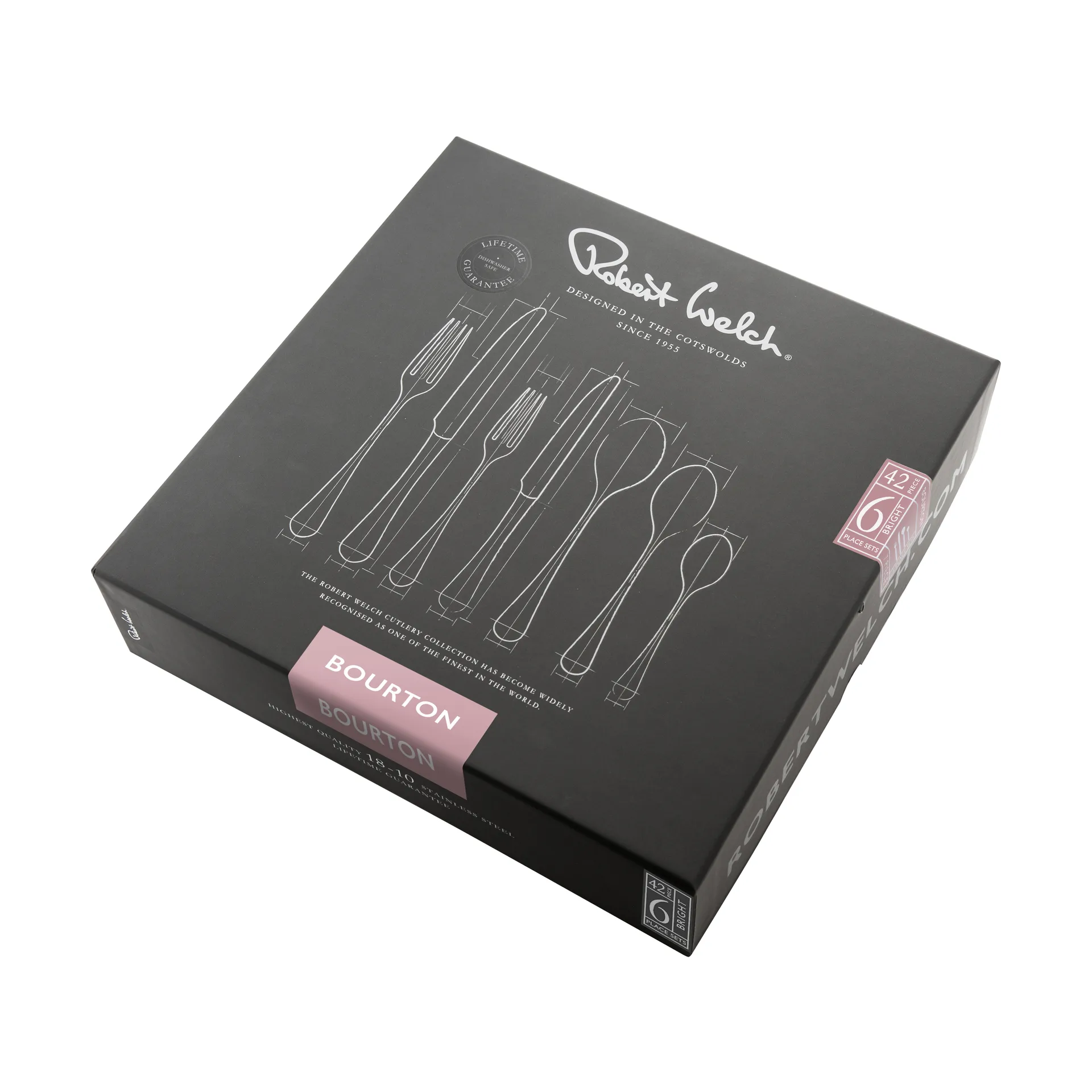 Bourton Bright μαχαιροπίρουνα, 42 τεμάχια Robert Welch