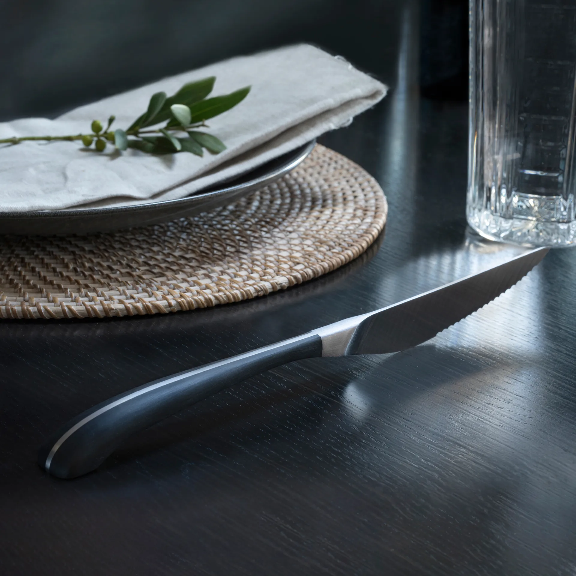 Contour μαχαίρι bbq , μαύρο Robert Welch