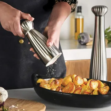 Palm Bright μύλος αλατιού  - Μικρό-ανοξείδωτο ατσάλι   - Robert Welch