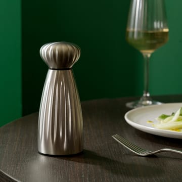 Palm satin μύλος πιπεριού από ανοξείδωτος ατσάλι 16,8 εκ. - Μάυρο - Robert Welch