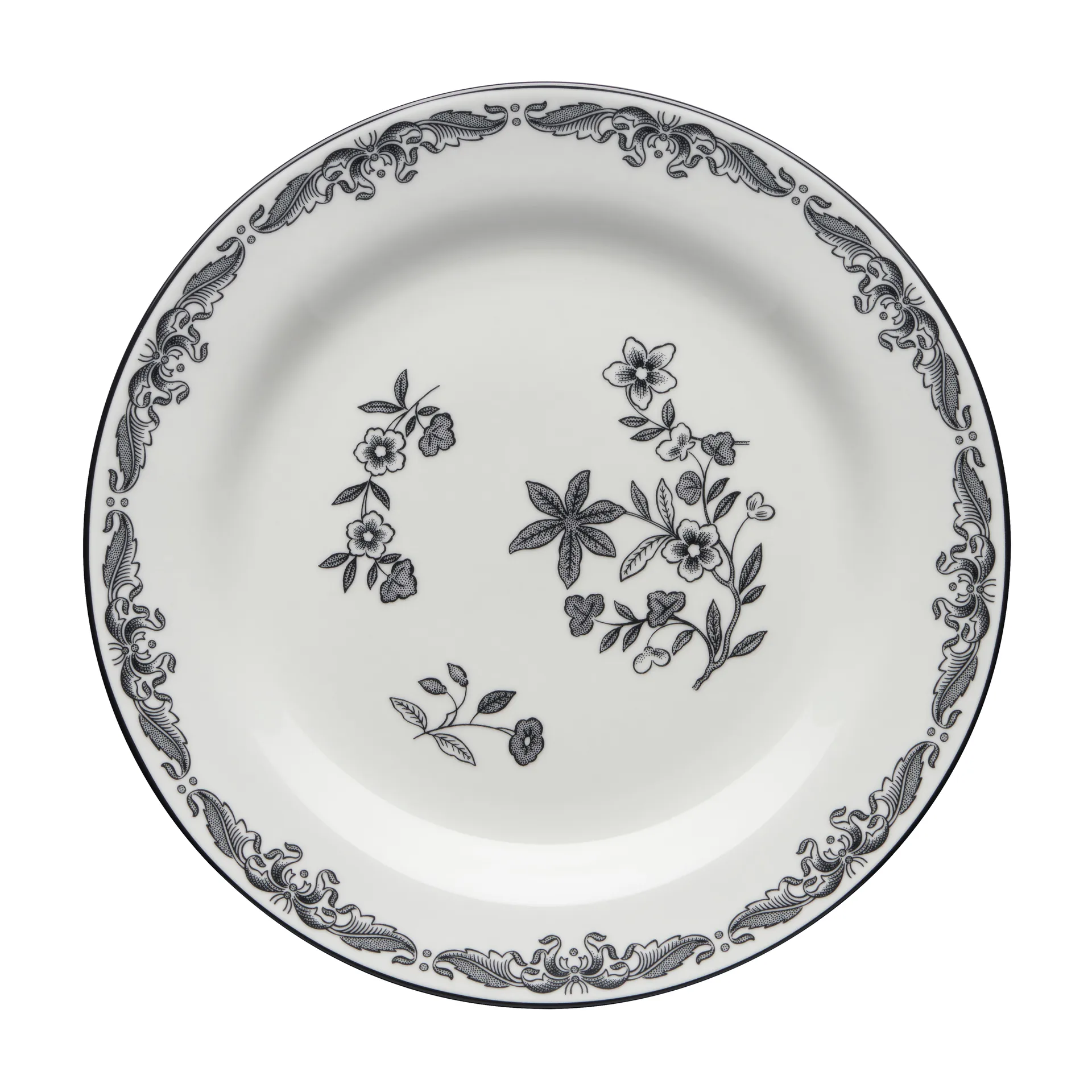 Ostindia μαύρο πιάτο, Ø 21 cm Rörstrand