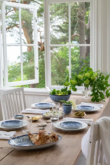 Ostindia Floris πιάτο Ø16 εκ. - Μπλε - Rörstrand