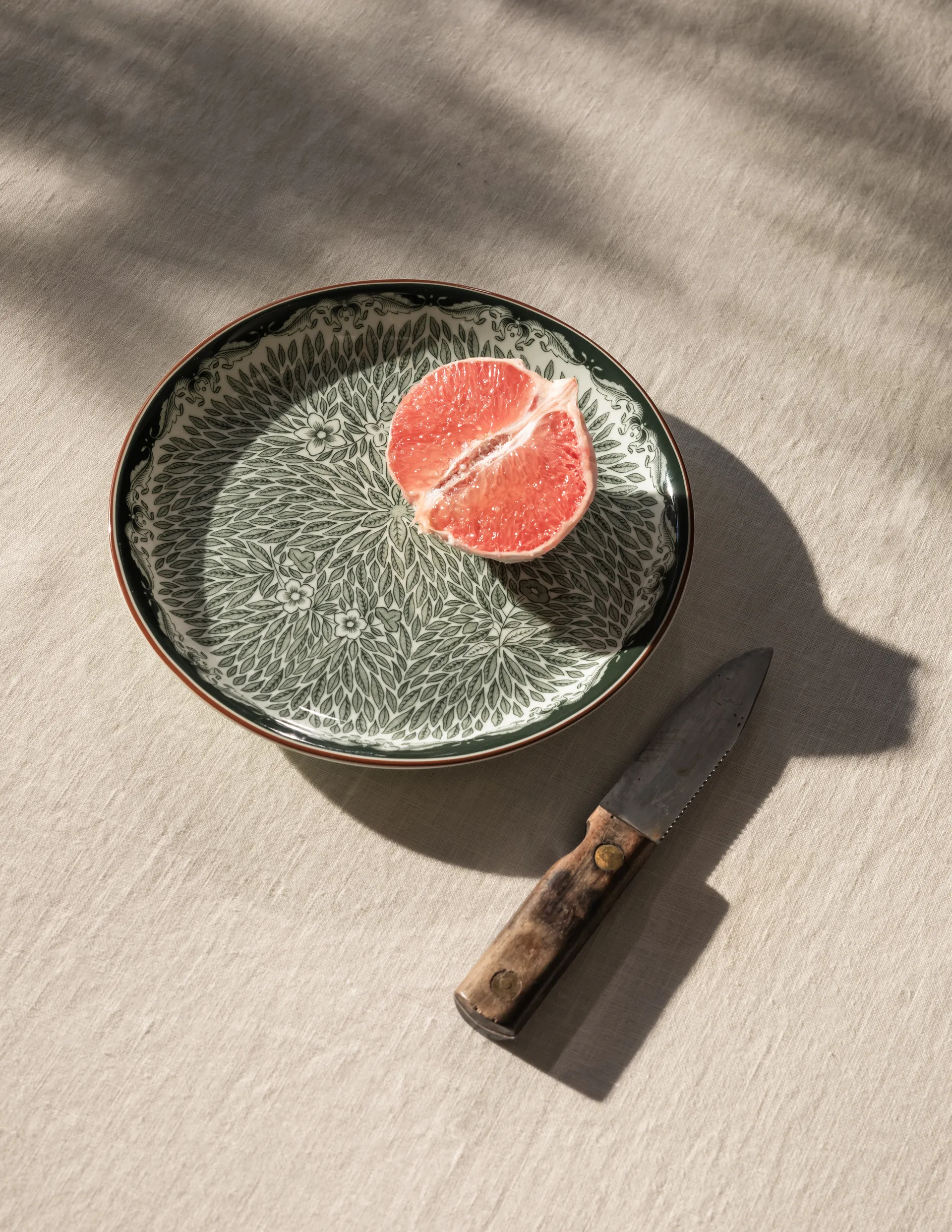 Ostindia Floris πιάτο Ø16 εκ., Πράσινο Rörstrand