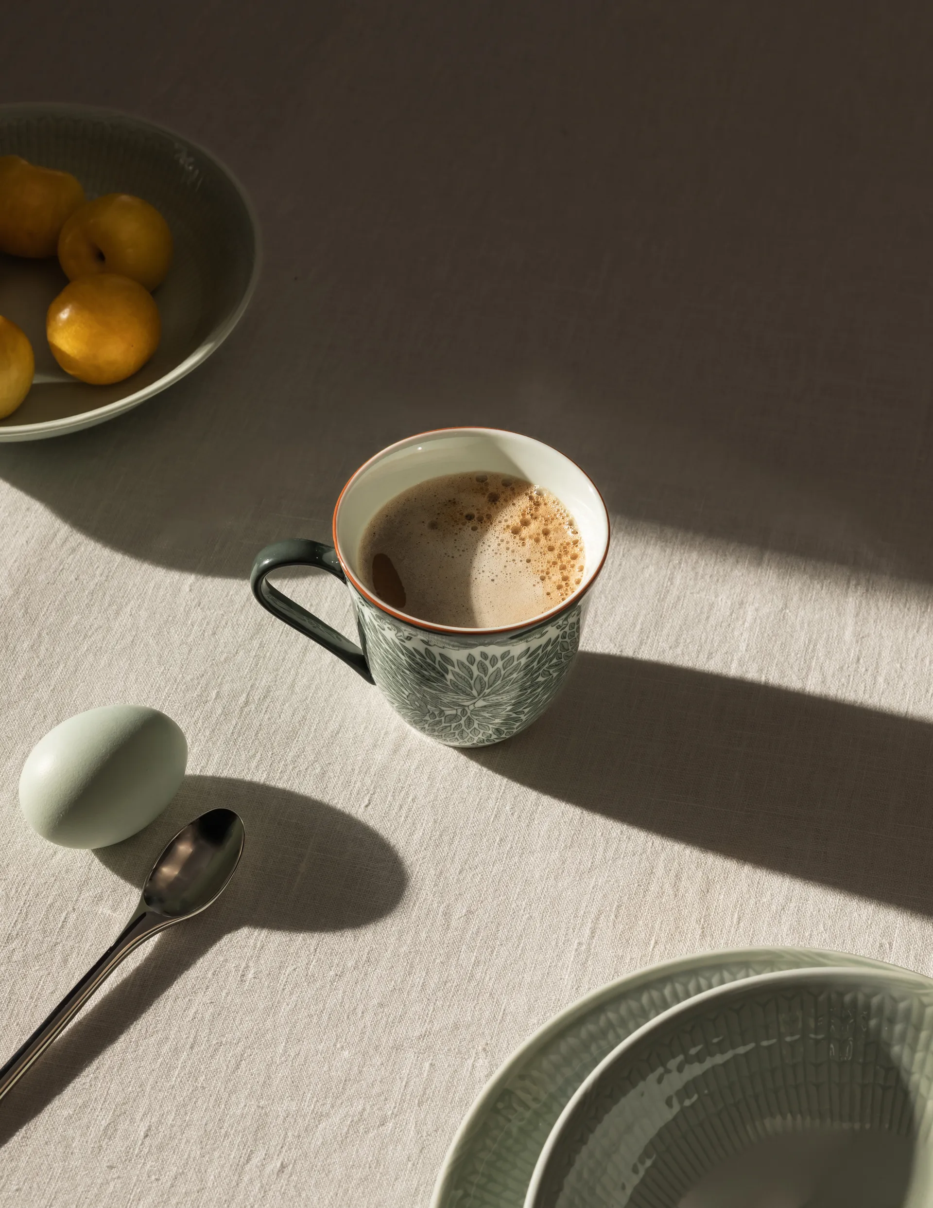 Ostindia Floris κούπα 30 cl, Πράσινο
 Rörstrand