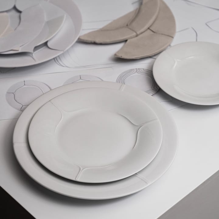 Pli Blanc πιάτο 21 cm, λευκό Rörstrand