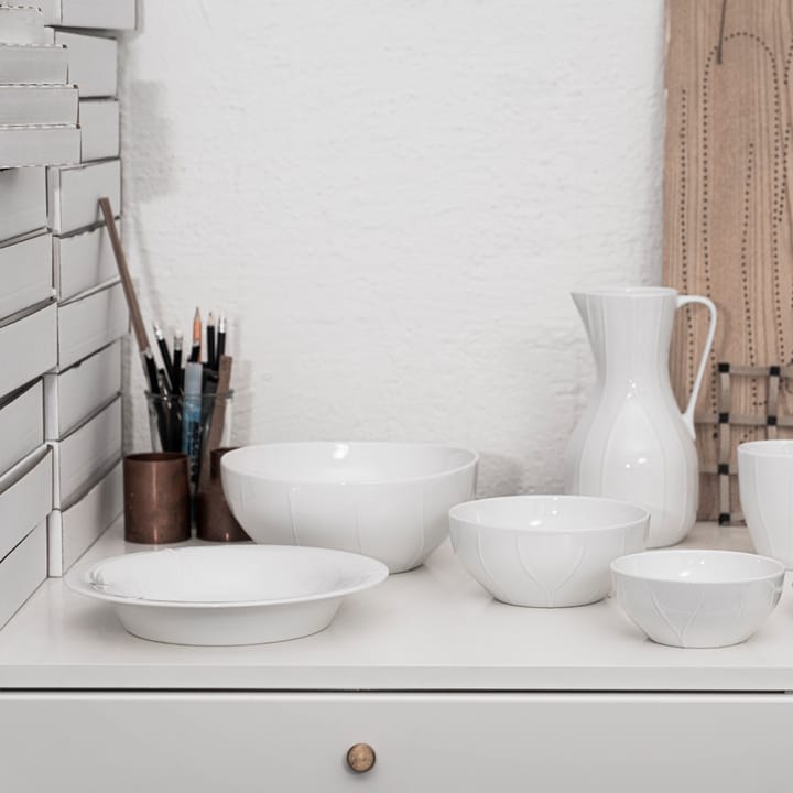 Pli Blanc βαθύ πιάτο 23 cm, λευκό Rörstrand