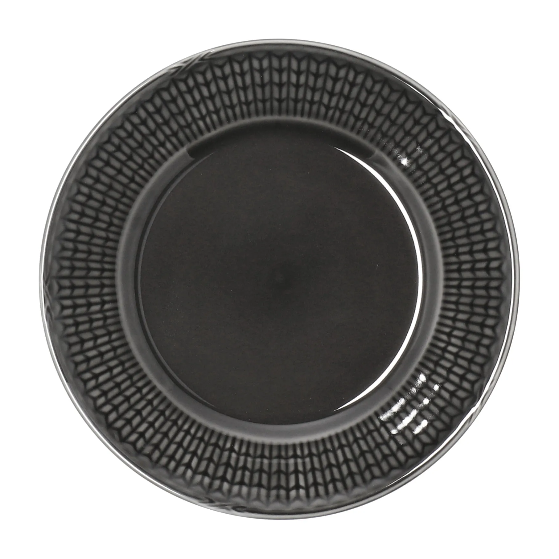 Swedish Grace πιάτο συνοδευτικού Ø17 cm, πέτρα (σκούρο γκρι) Rörstrand