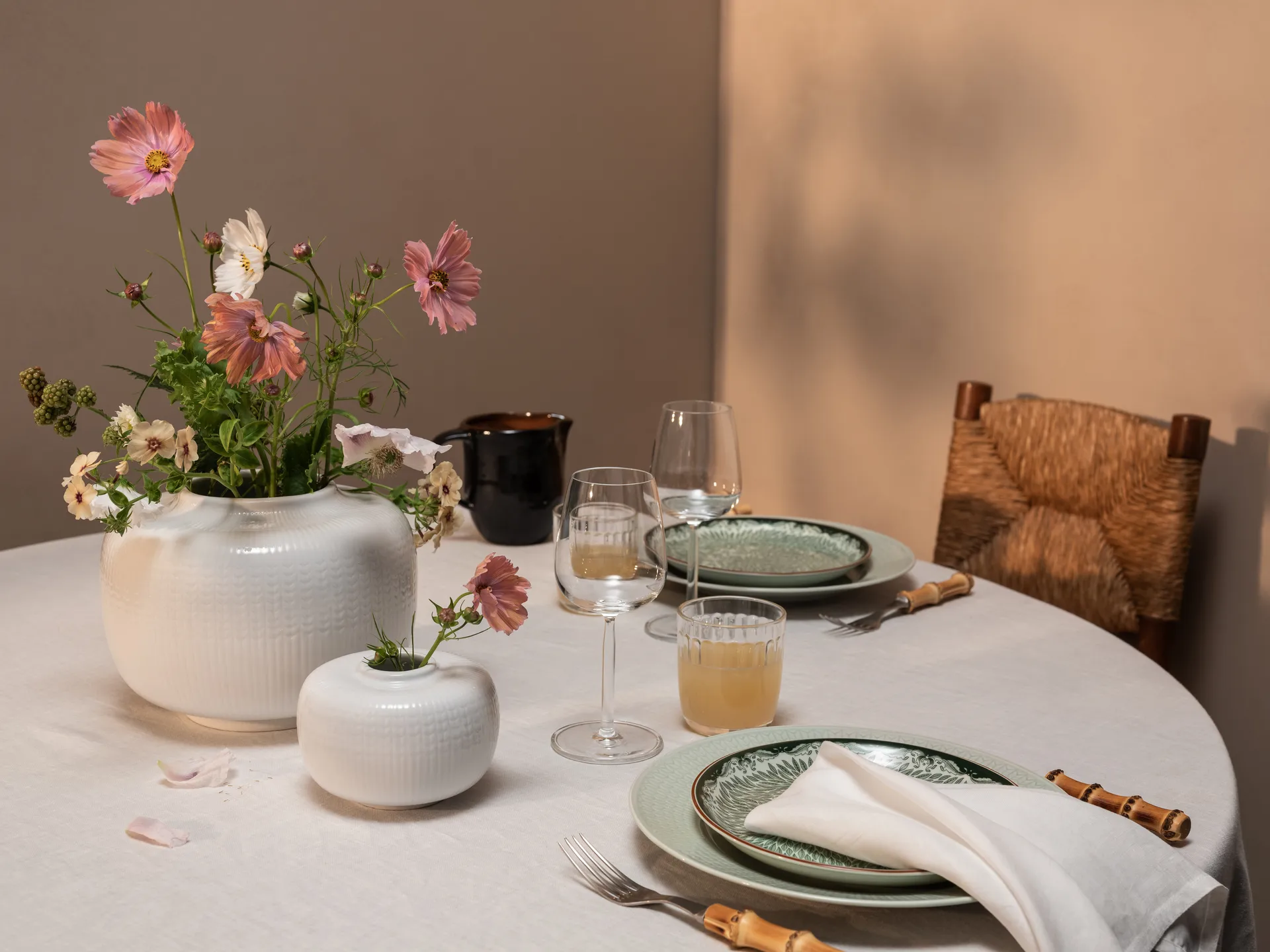 Swedish Grace βάζο 17 cm, Χιόνι Rörstrand