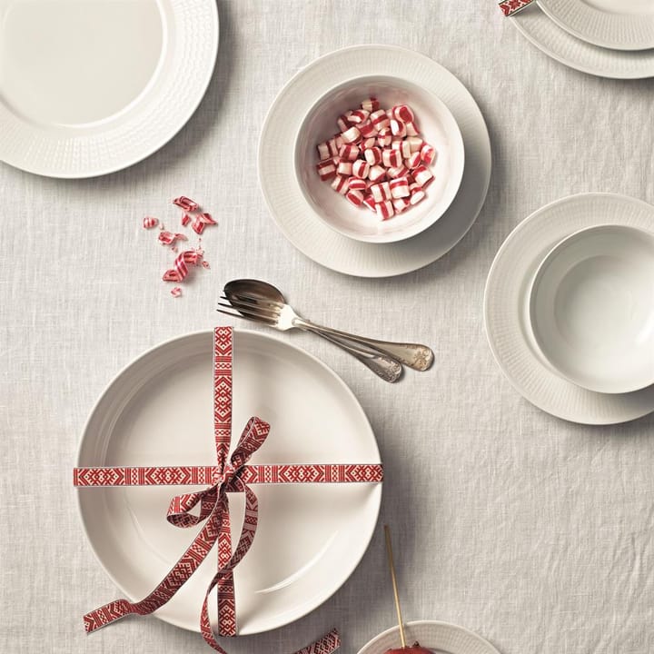 Swedish Grace πιάτο συνοδευτικού Ø17 cm, χιόνι (λευκό) Rörstrand