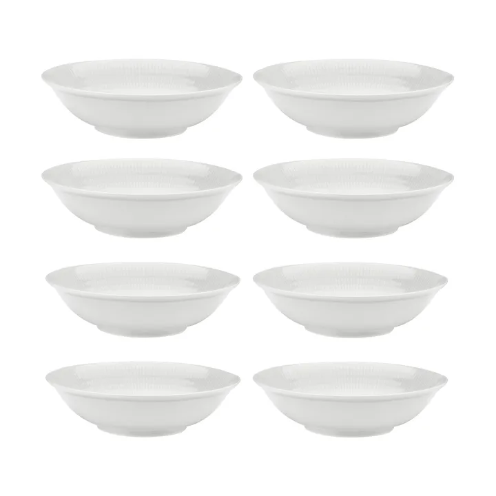 Swedish Grace βαθύ πιάτο Ø19 cm συσκευασία 8 τεμαχίων - Χιόνι (λευκό) - Rörstrand