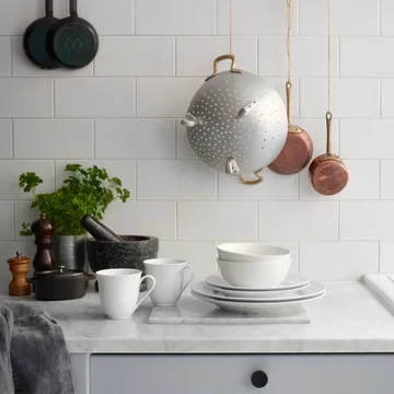 Swedish Grace πιάτο Ø21 cm συσκευασία 8 τεμαχίων - Χιόνι (λευκό) - undefined - Rörstrand