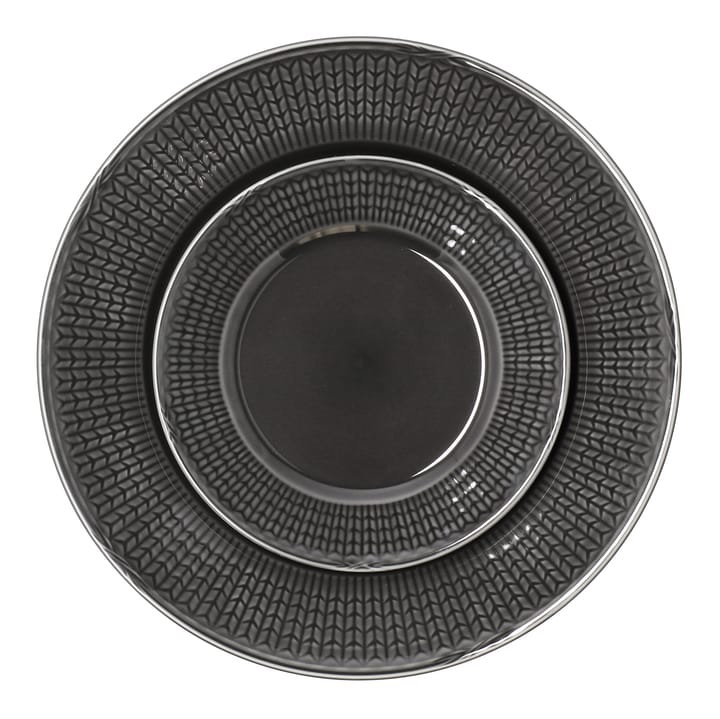 Swedish Grace μικρό πιάτο Ø21 cm, πέτρα (σκούρο γκρι) Rörstrand