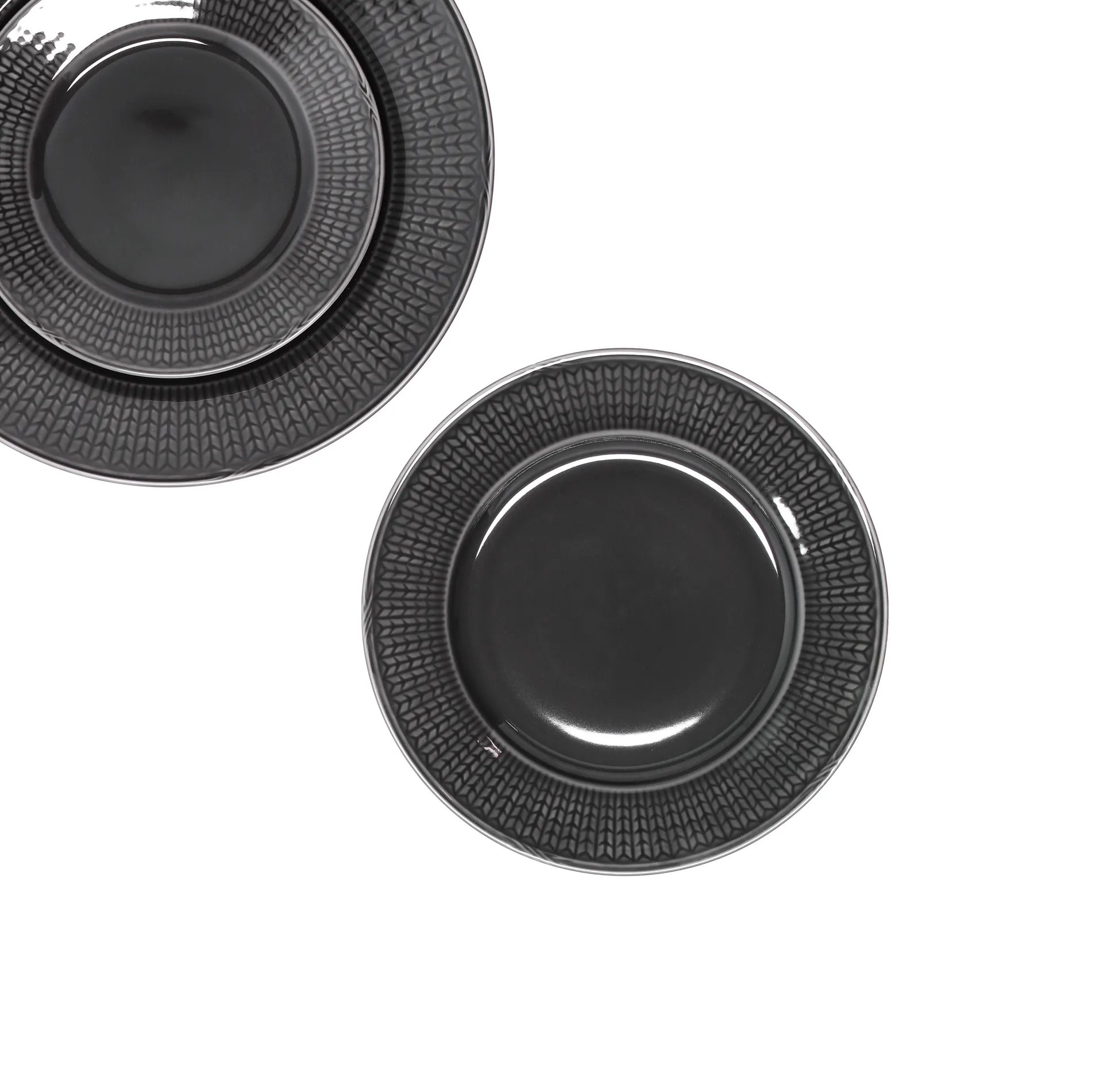 Swedish Grace μικρό πιάτο Ø21 cm, πέτρα (σκούρο γκρι) Rörstrand