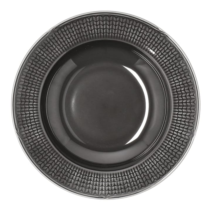 Swedish Grace βαθύ πιάτο Ø25 cm, πέτρα (σκούρο γκρι) Rörstrand