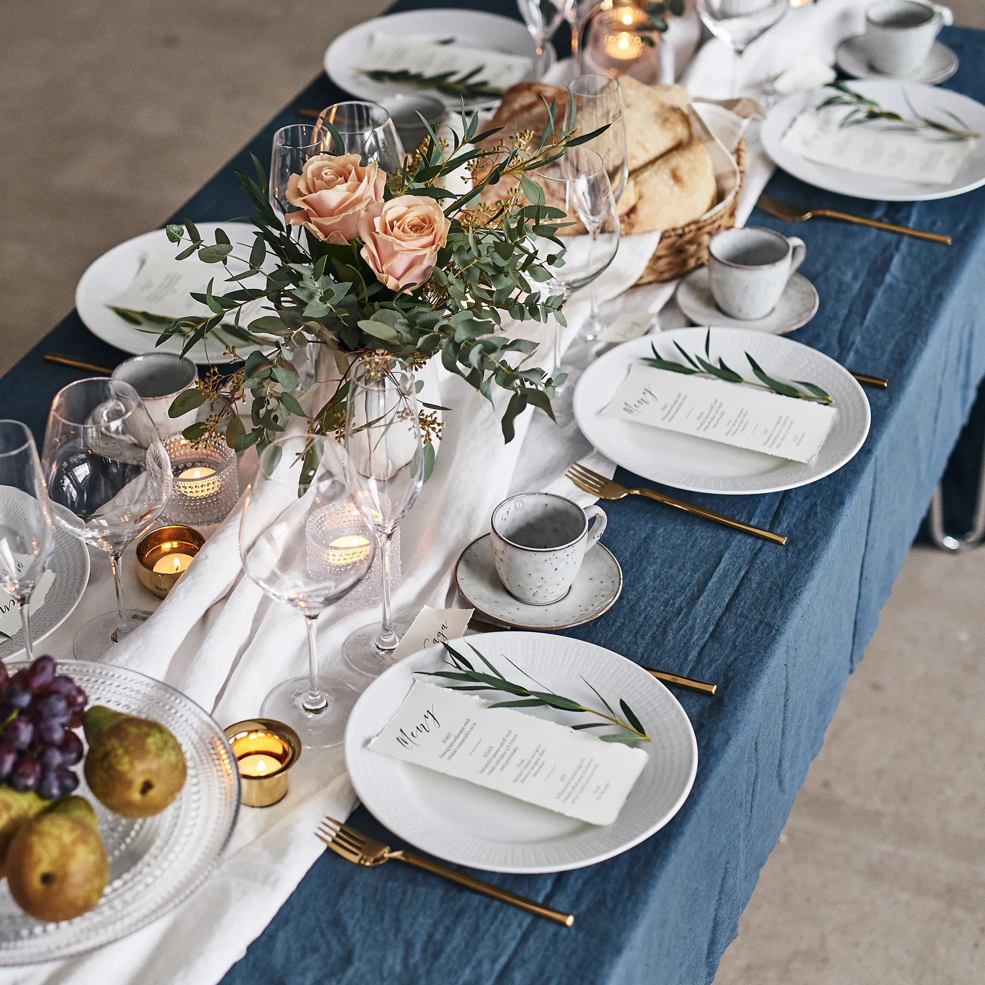 Swedish Grace πιάτο Ø27 cm συσκευασία 8 τεμαχίων - Χιόνι (λευκό) Rörstrand