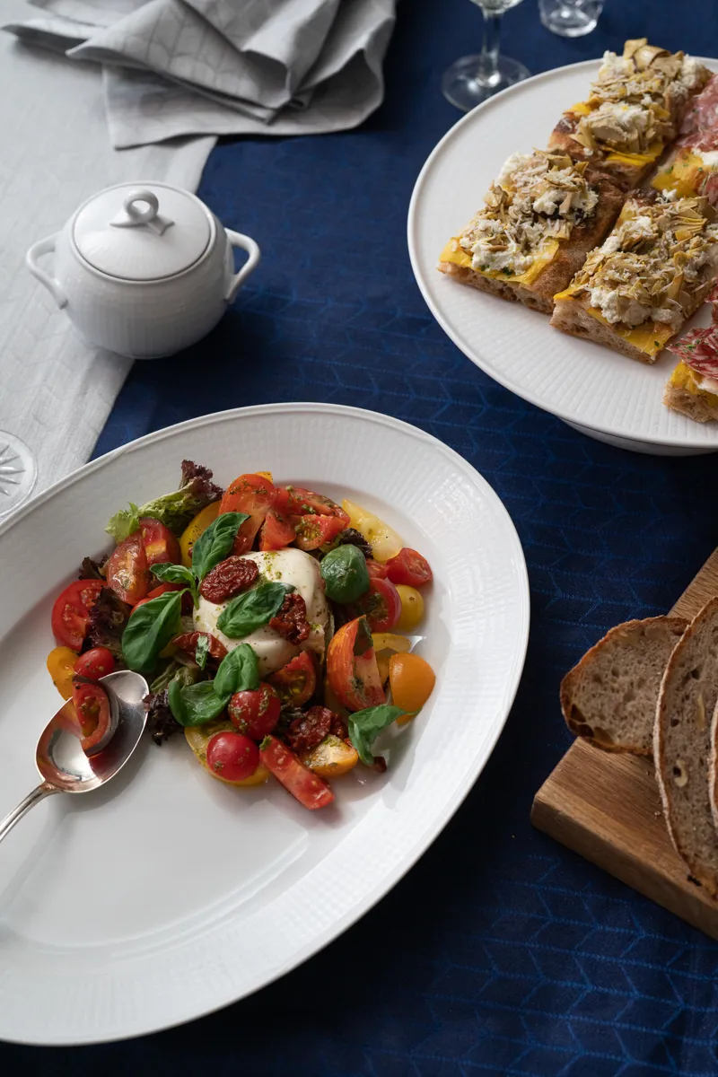 Swedish Grace οβάλ πιάτο σερβιρίσματος 29x40 cm, χιόνι (λευκό) Rörstrand