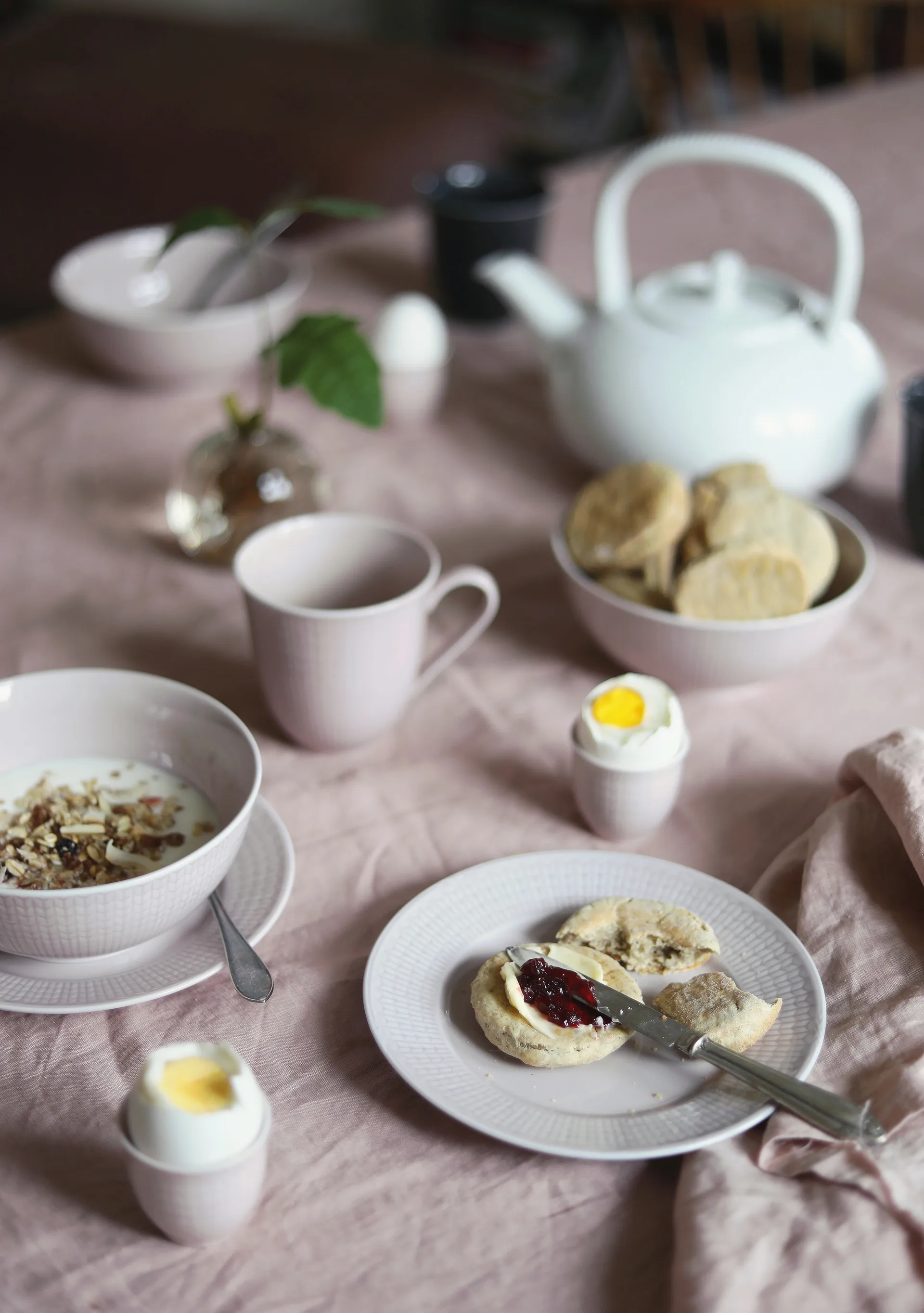 Swedish Grace μικρό μπολ, τριανταφυλλί 30 cl Rörstrand