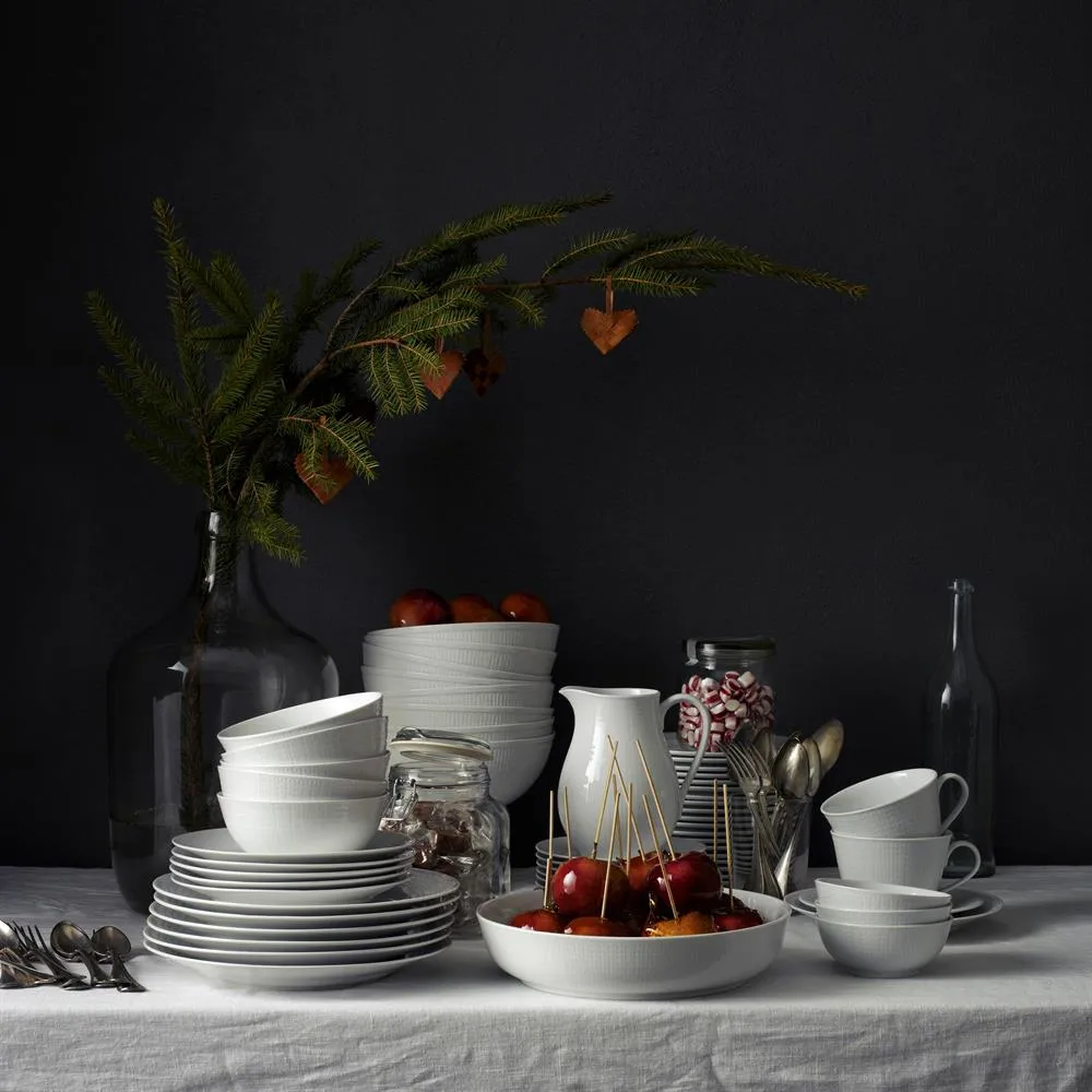 Swedish Grace μπολ 60 cl συσκευασία 8 τεμαχίων - Χιόνι (λευκό),  Rörstrand