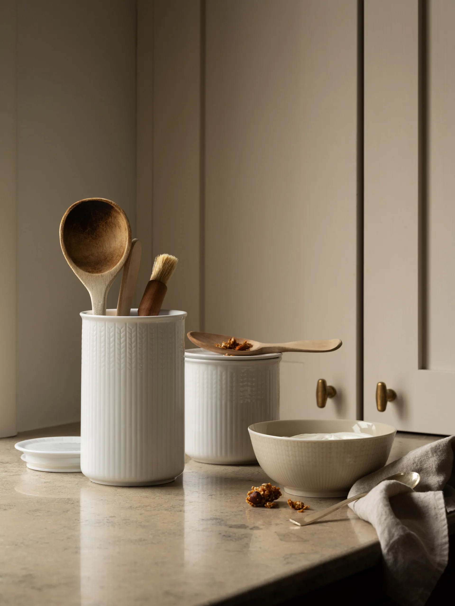 Swedish Grace δοχείο αποθήκευσης L 1,3 L, Χιόνι Rörstrand